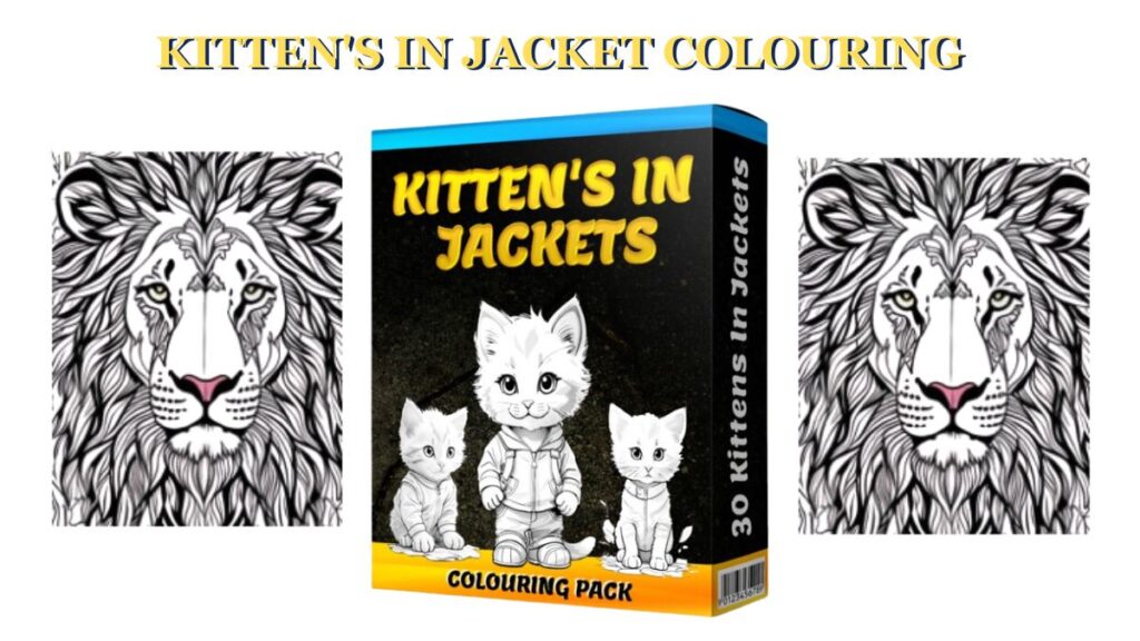 Kitten's In Jacket Colouring Pack Review