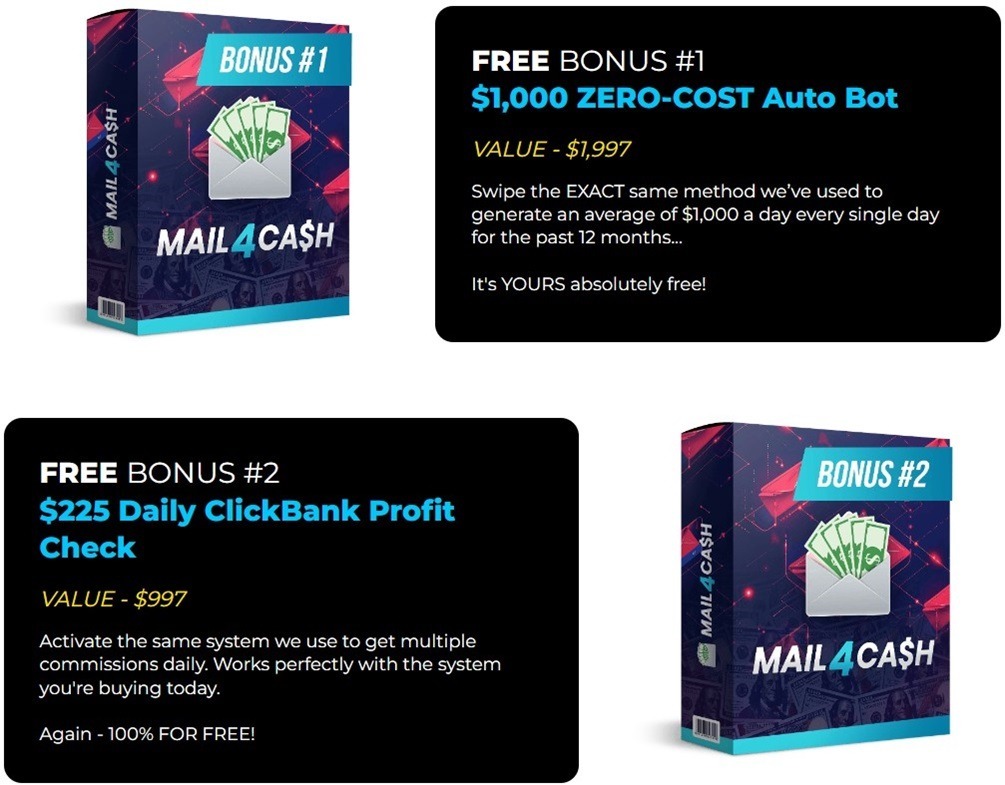 Mail4cash bonus