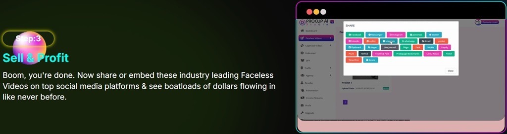 ProClip Ai studio how does 2
