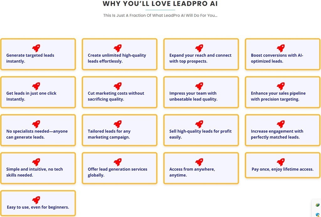 LeadPro AI love