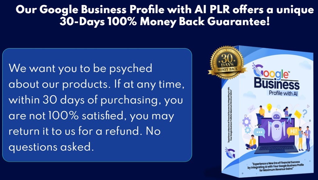 Google Business Profile with Ai moneyback