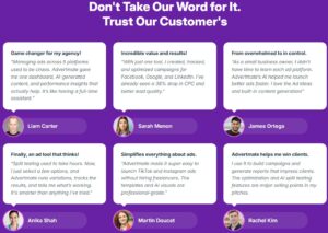 Advertmate happu customer