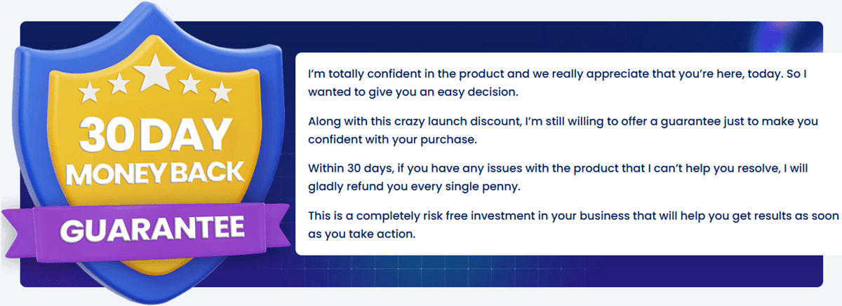 AI Store Fortune Moneyback