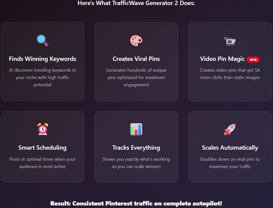 TrafficWave Generator pic