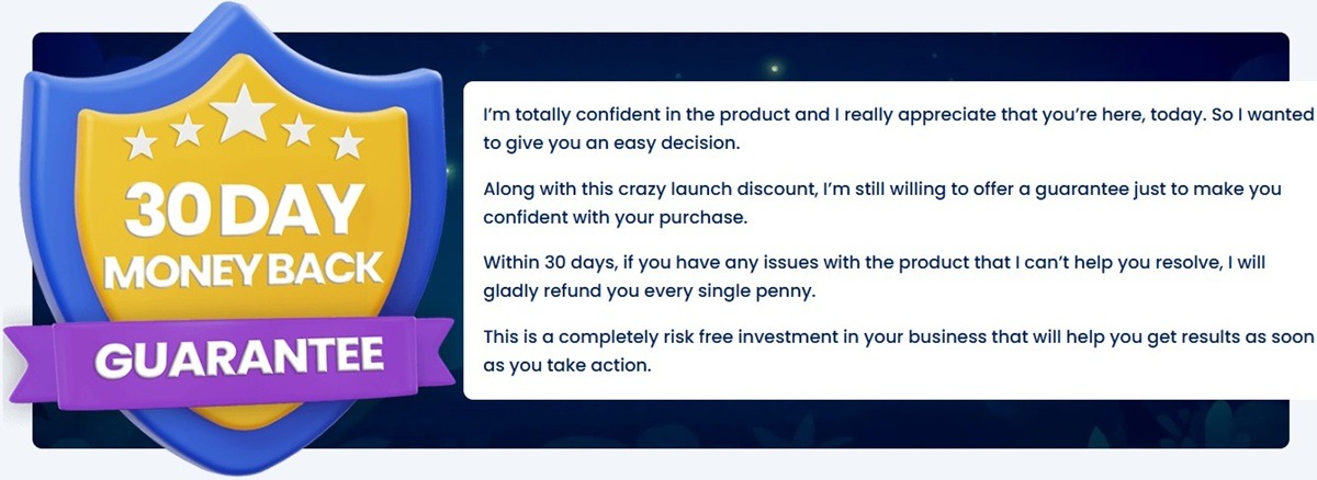 Kiddy Store Fortune moneyback