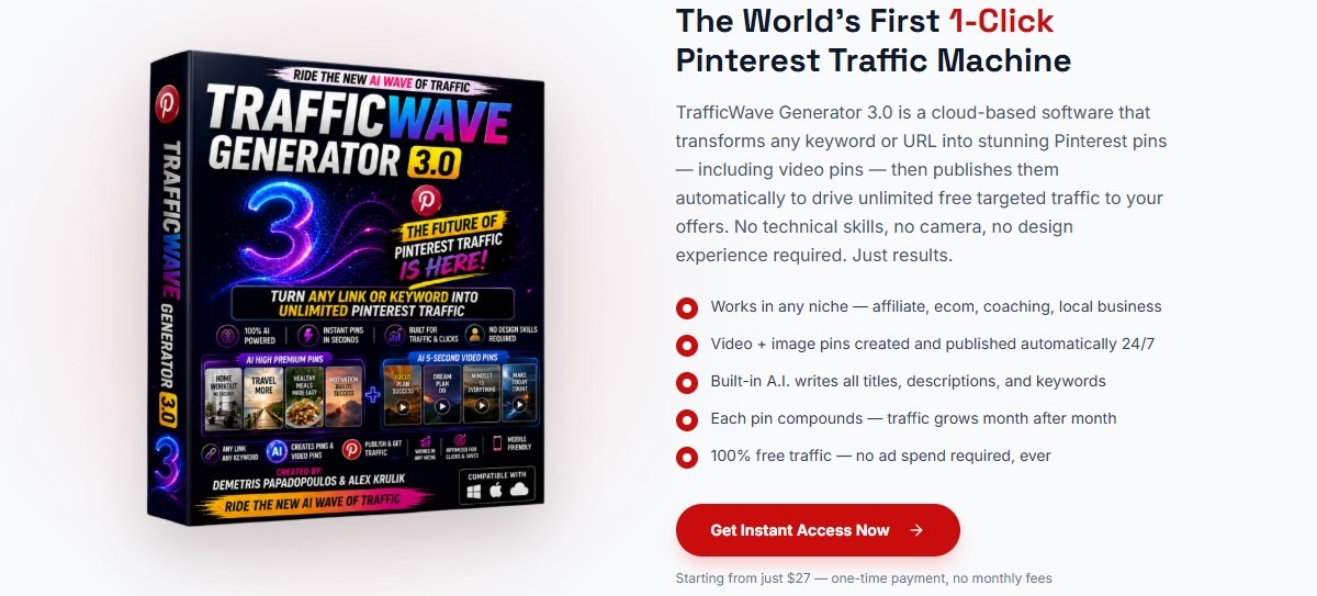 TrafficWave Generator 3 review