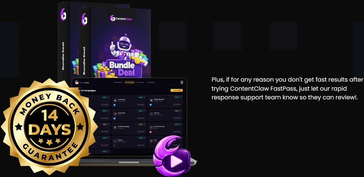 ContentClaw Moneyback