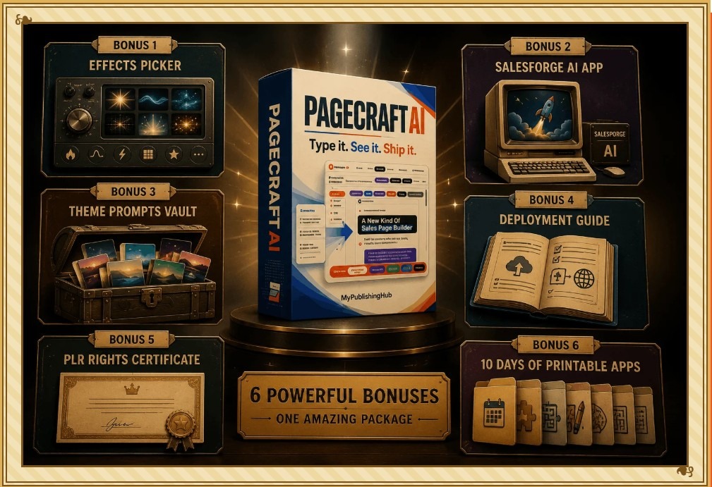 PageCraft AI bonuses